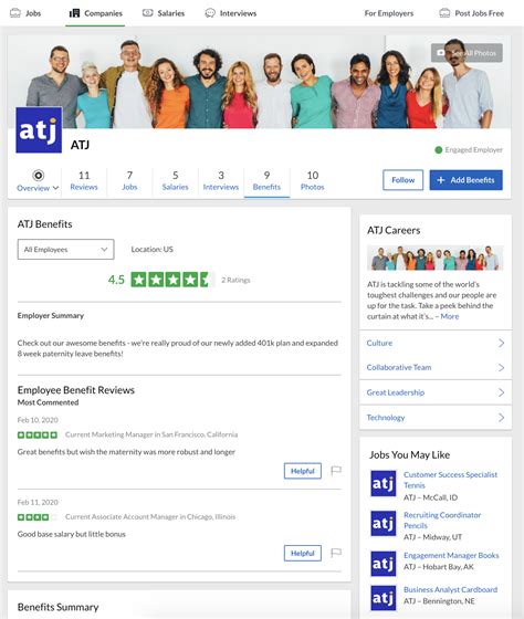 nice glassdoor|best glassdoor company reviews.